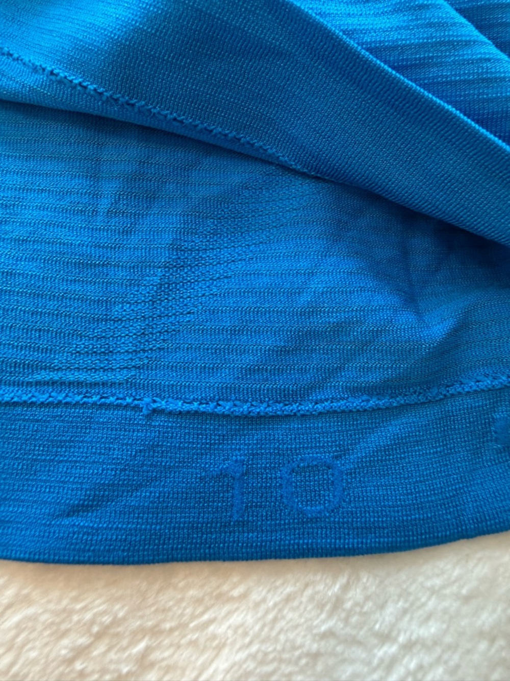 Lululemon Racerback Tank Top | Size 10 | Turquoise Blue - Picture 8 of 8
